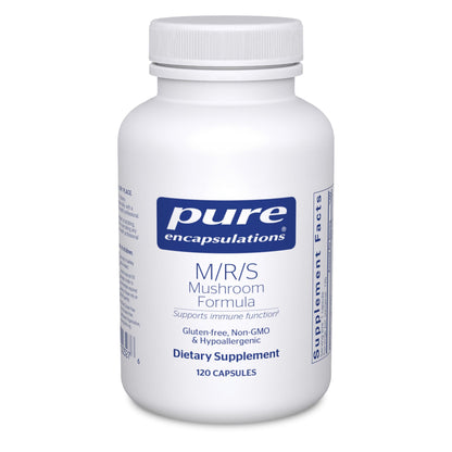 Pure Encapsulations M/R/S Mushroom Formula, 120 Count