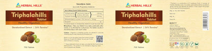 Herbal Hills Triphala Tablets, (700 Tablets Pack) | Supports Healthy Di- image 4