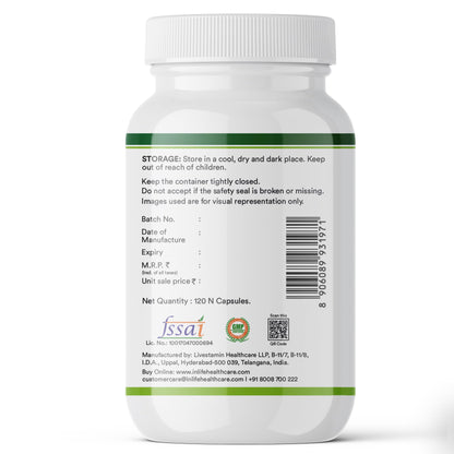 INLIFE Magnesium Glycinate Supplement 1100mg (Elemental Magnesium 242mg) with Zinc 10mg (as Zinc Picolinate) Per Serving, Relaxation & Healthy Muscle Function - 120 Capsules (Pack of 1, 120, count)