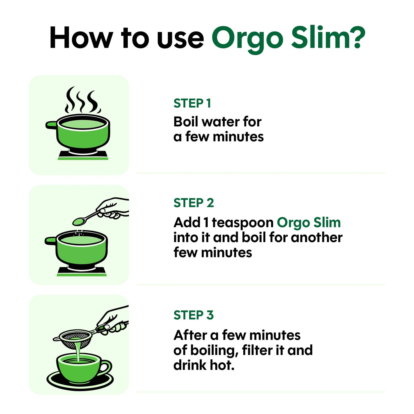 ABINAM Orgo Slim Herbal Wellness Powder for Weight Management Support | Natural Plant-Based Supplement | Daily Use | No Artificial Additives | 150g Pack