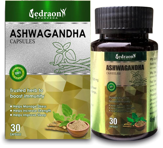 Vedraon Ayurveda Ashwagandha Capsules