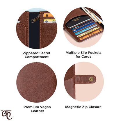 Kalankit Women's Wallet | Ladies Small Purse for Woman, Stylish Card Holder, Mini Bi-Fold Wallet for Women | Compact Pocket Purse | Gift for Teenage Girls, Female Friends, Birthday Gifts