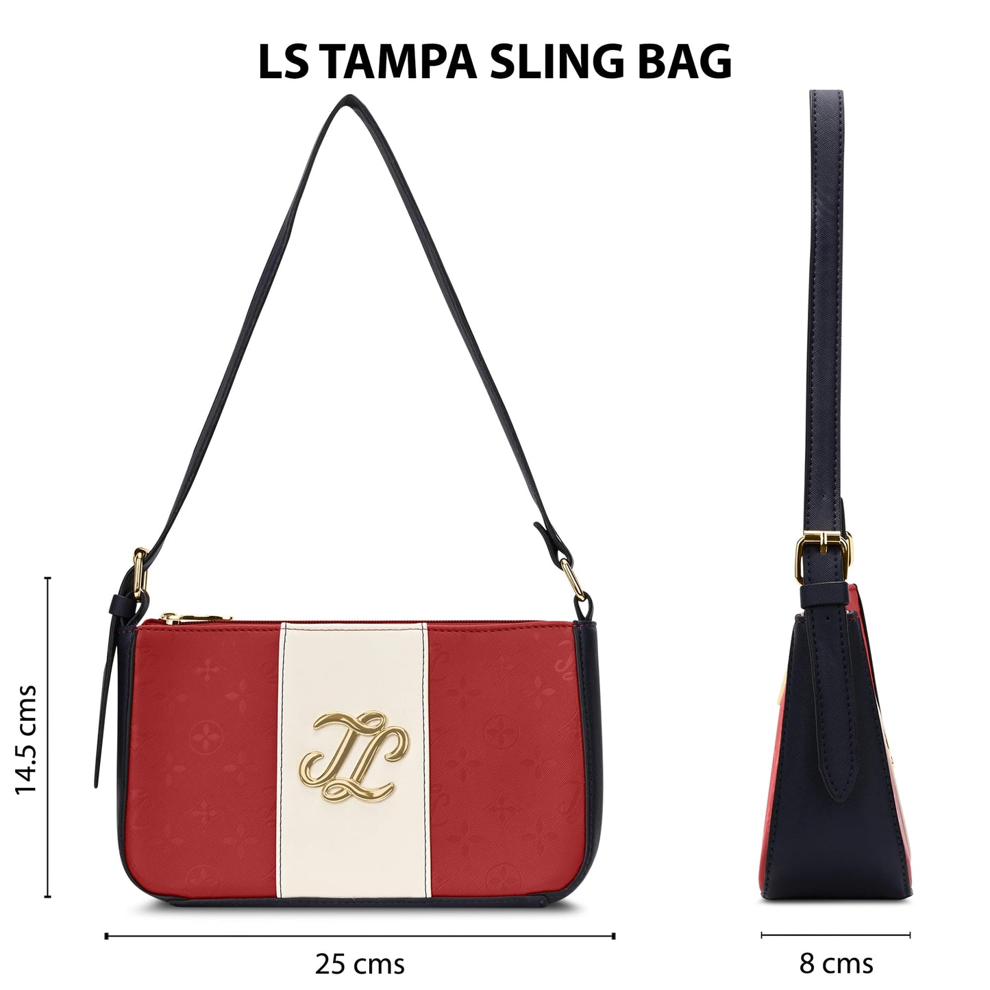 Lavie Signature Women's Tampa Colourblock Crossbody Sling Bag | Ladies Purse Handbag | Gift for Women
