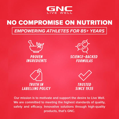 GNC AMP Gold Series BCAA Advanced | 400 gm | 30 Servings | Fastest Musc- image 5