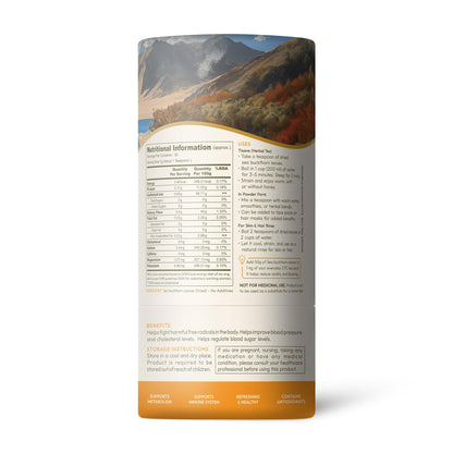 Wellwith by Ayuzera Sea Buckthorn Raw Leaves Tea, Good For Skin and Immunity, For a Healthy Lifestyle - Himalayan Seabuckthorn Herbal Leaf Tea - Pure & Natural (50g)