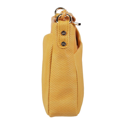Metro Womens Synthetic Yellow Zip Top Sling (One Size)