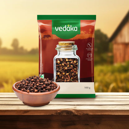 Amazon Brand - Vedaka Clove (Laung), 100g
