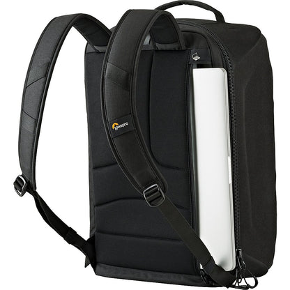 Lowepro 3 Compartments Droneguard Bp 400 - Lightweight Professional And Commercial Drone Backpack For Dji Phantom Series 1-4 Drone, Laptop, And Tablet., Black, 2 Litres