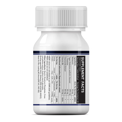 INLIFE Melatonin 10mg with Tagar 250mg | 60 Tablets | Enhanced with Vitamin B6 & Chamomile Extract | Non-Habit Forming (Pack of 1)