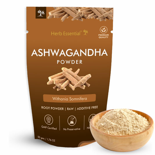 Herb Essential Pure Ashwagandha Powder - 50 G