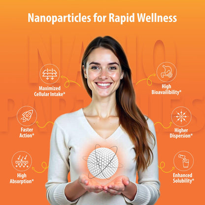 Sainebio Nano Magnesium Powder – 30 Sachets | Tangy Orange Flavor | 300mg High-Absorption Magnesium Supplement | Supports Relaxation, Vitality, Stamina, Digestion & Hydration