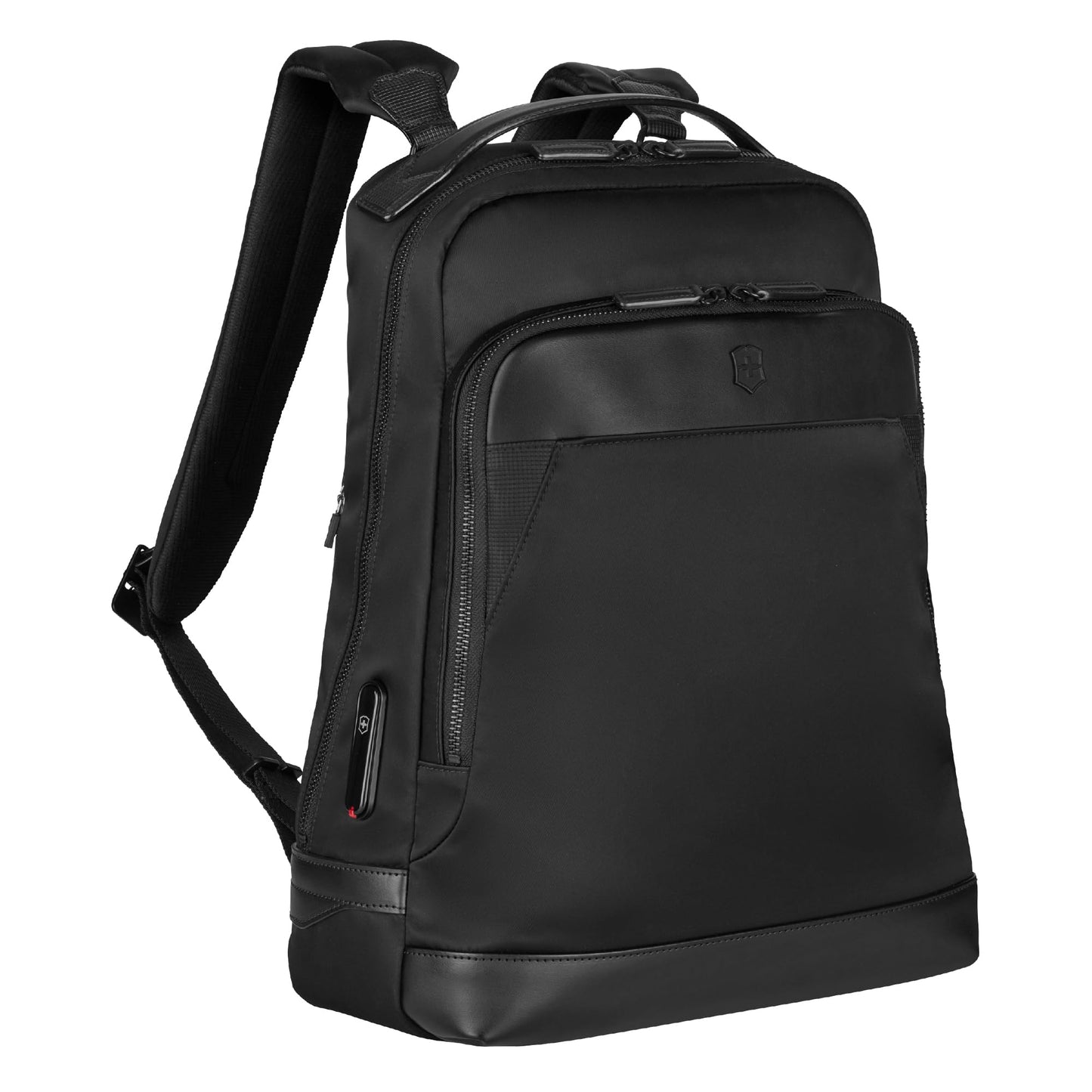 Victorinox ALOX NERO Backpack, Black Business Backpack, Commuting to Work, Black