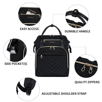 KROSER Laptop Backpack 17" Stylish Backpack Water Repellent College Cas- image 9