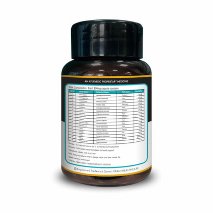 Varah Mizer Plus 60 Capsules | Supports Energy, Vitality, Stamina, Strength, and Muscle Growth with Natural Herbal Extracts for Daily Wellness and Active Lifestyle | Ayurvedic Formula for Men