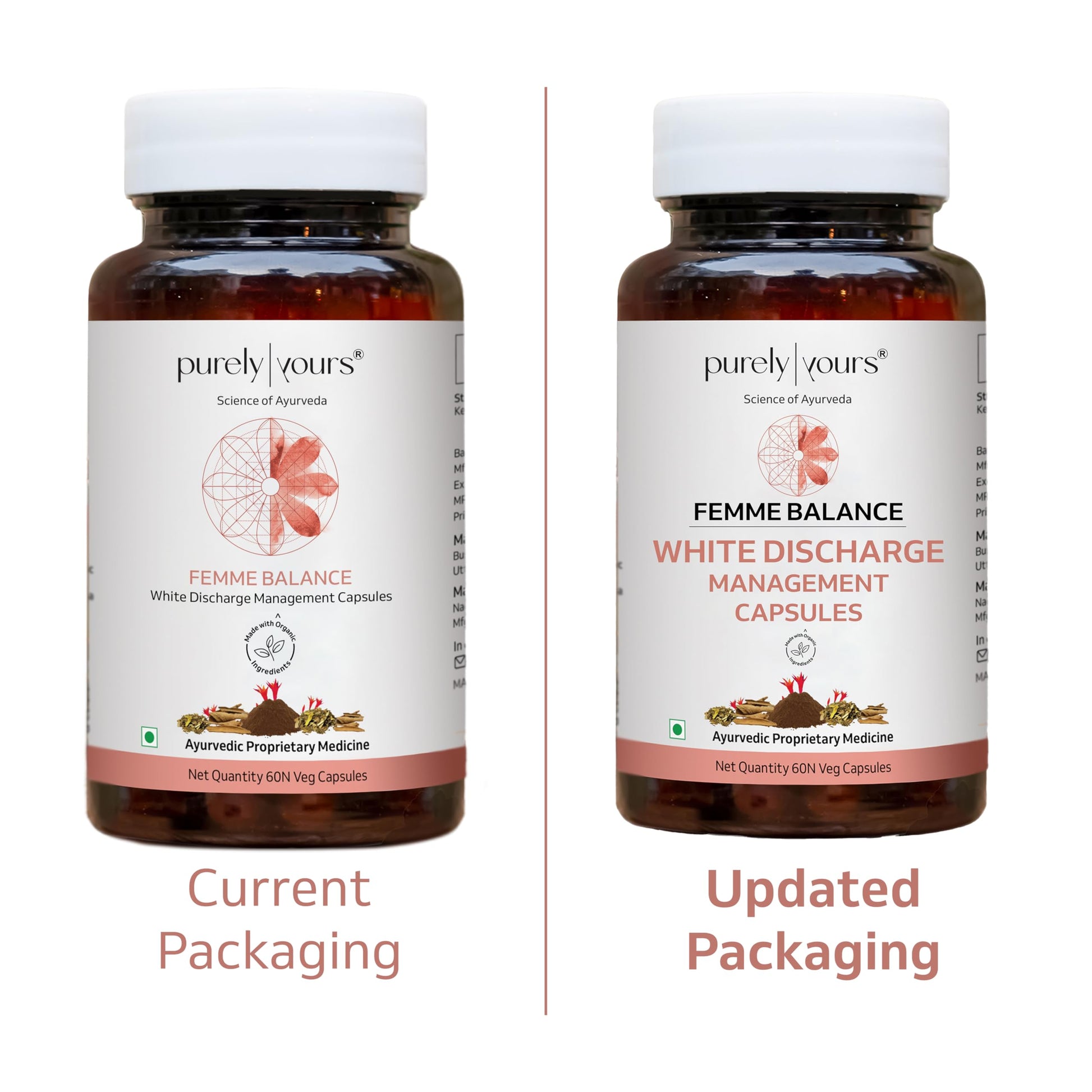 Purely Yours Female White Discharge Management Capsules - Femme Balance- image 2