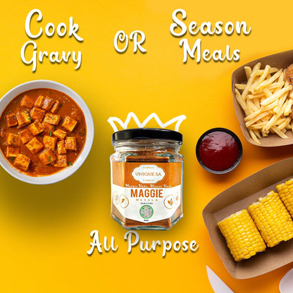 Unique Sa Maggie Masala - Organic Spices For Multipurpose Seasoning - Tastemaker (100 gm)