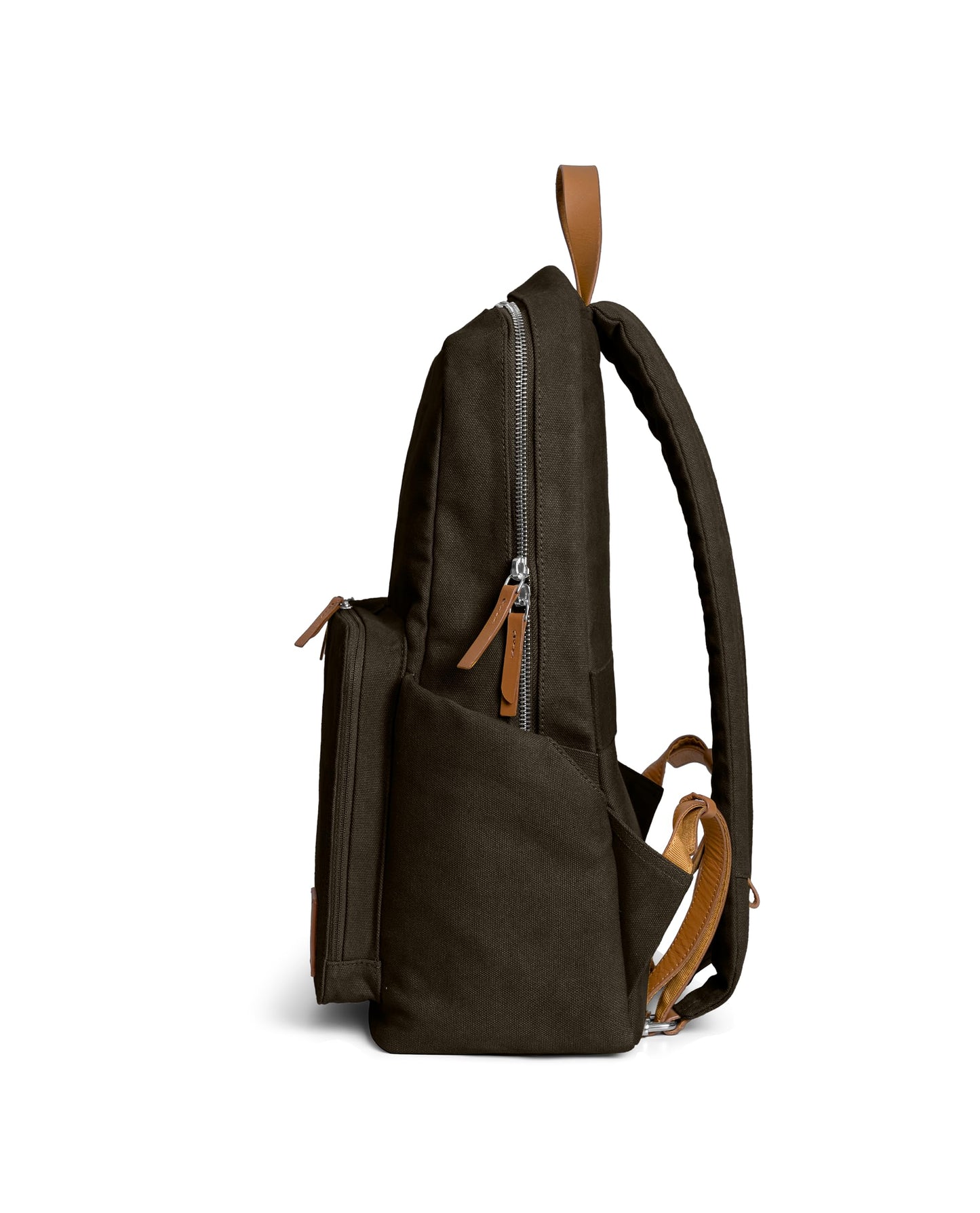 DailyObjects Clove Field Backpack (20L) | Casual Laptop Bag with Luggage Sleeve | Unisex Travel Backpack | Durable Canvas Material | Zippered Compartments with Pockets