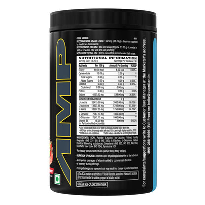 GNC AMP Gold Series BCAA Advanced | 400 gm | 30 Servings | Fastest Musc- image 2