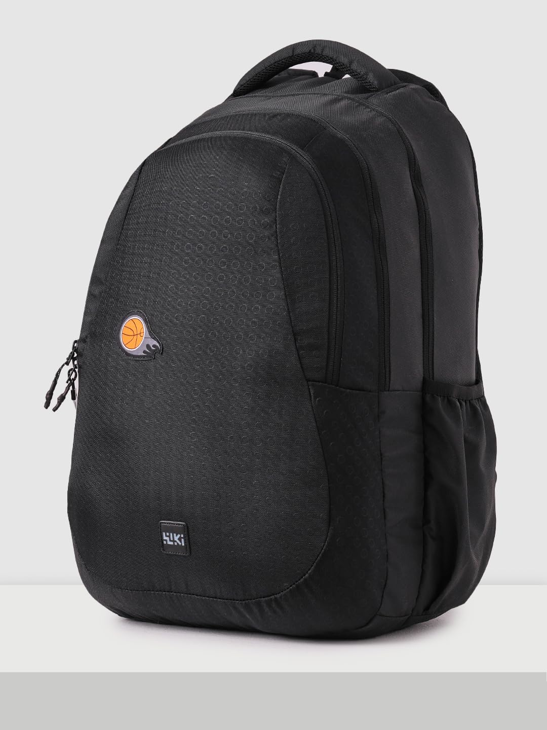 Wiki Stylish Unisex Backpack 5 Durable & Lightweight backpack for Men & Women | Backpack for Office, Gym, Travel (46.5 Litre, Black)