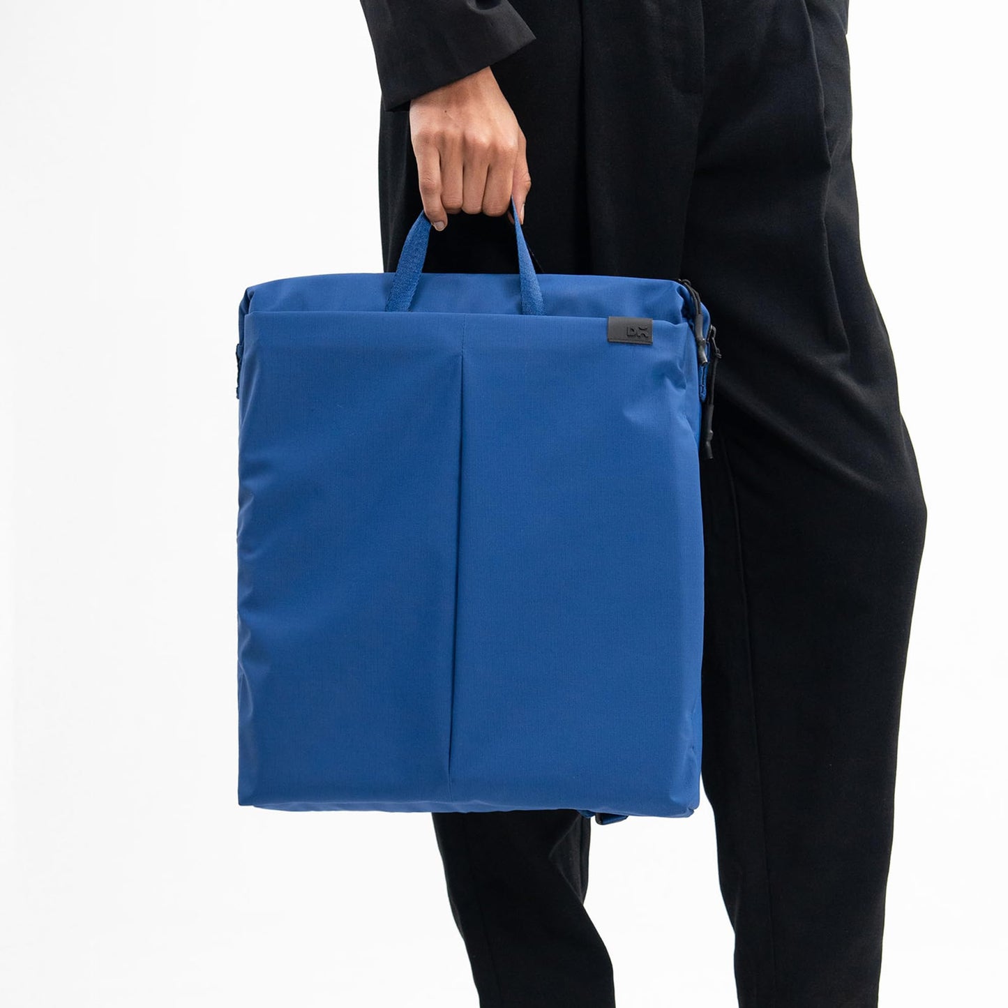 DailyObjects Water Resistant Pivot Workpack Bag (19L) for Men & Women|Fits 13/14/15.6 inch Laptop/Macbook Pro/Air|Lightweight| Backpack |Office/Daily Use/Travel|Multi Pocket|Padded Strap (Blue)