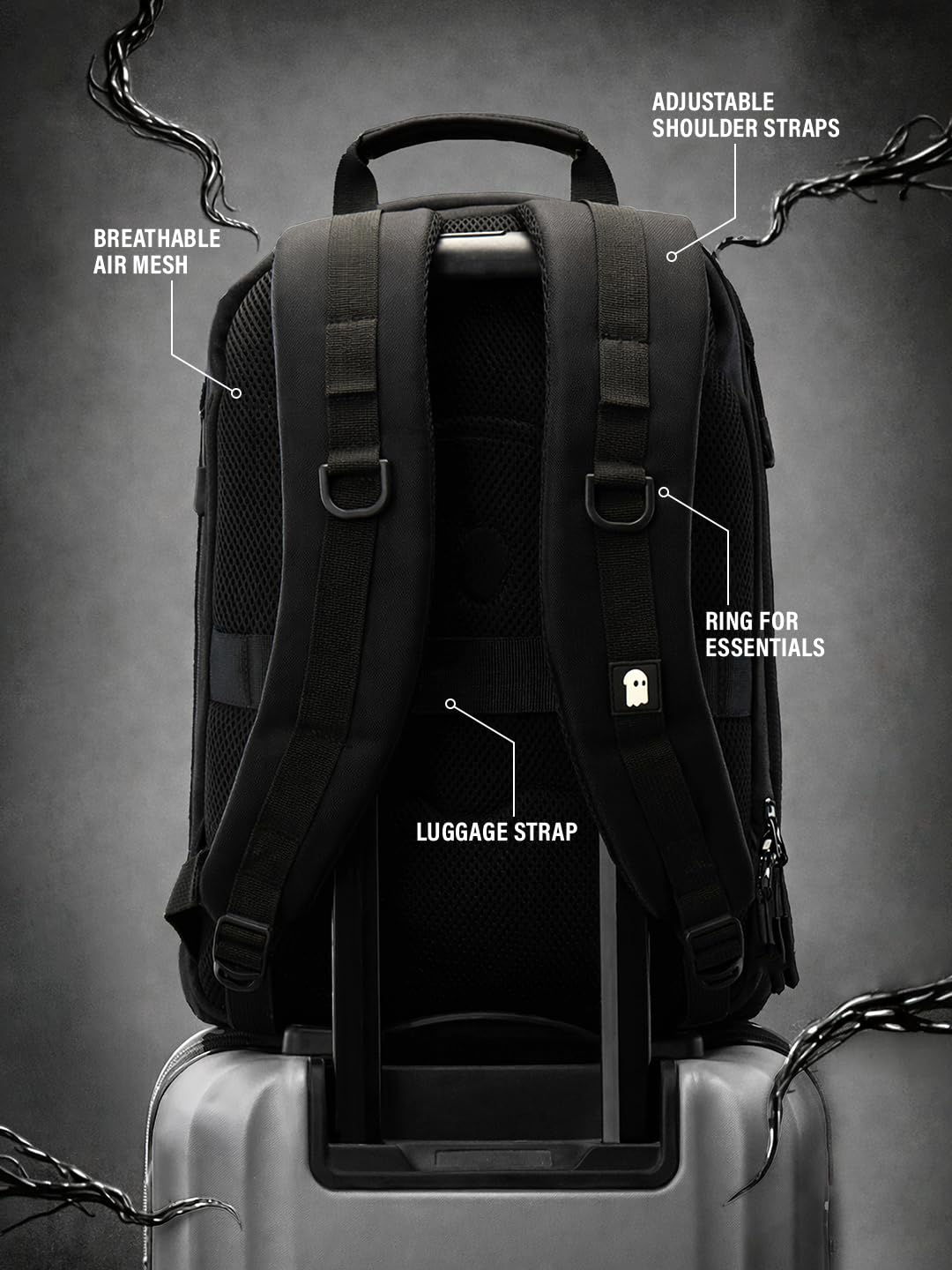 The Souled Store Venom: Lethal Backpacks | High-Performance Urban Tech Bag | Water-Resistant Multi-Pocket Laptop Rucksack for Men & Women | Durable & Stylish Travel Backpack
