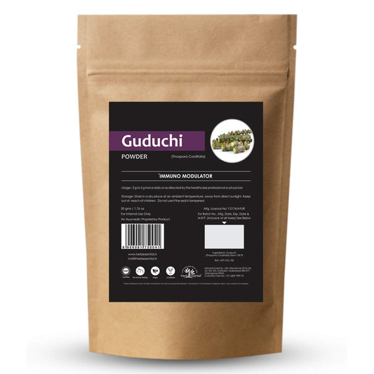 Herb Essential Guduchi/Giloy Powder | Immunity Booster | 50 g