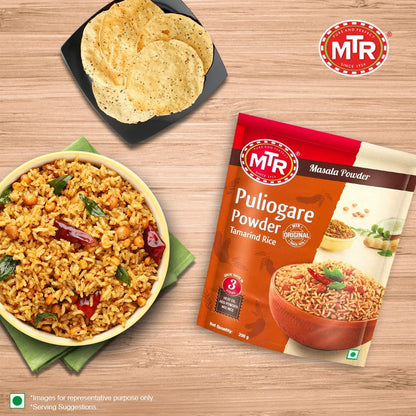 MTR Puliogare Powder | Traditional Masalas | Tamarind Rice Masala | 200g