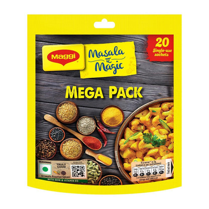 MAGGI Masala-ae-Magic Vegetable Masala, All in One | 120g Pouch (6g x 20 Sachets)