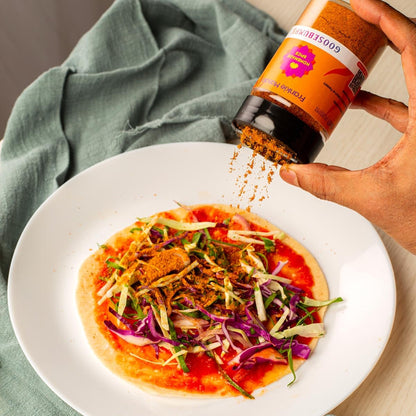 Goosebumps Frankie Masala | Wraps Burger Rolls Seasoning | 100% Natural Ingredients | Vegan Spices | Chat Masala | 90 GMS