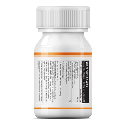 INLIFE Curcumin C3 Complex (95% Curcuminoids) 500 mg Turmeric with BioP- image 5