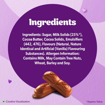 Cadbury Dairy Milk Silk Mini Treats Chocolate Bar, 135 g