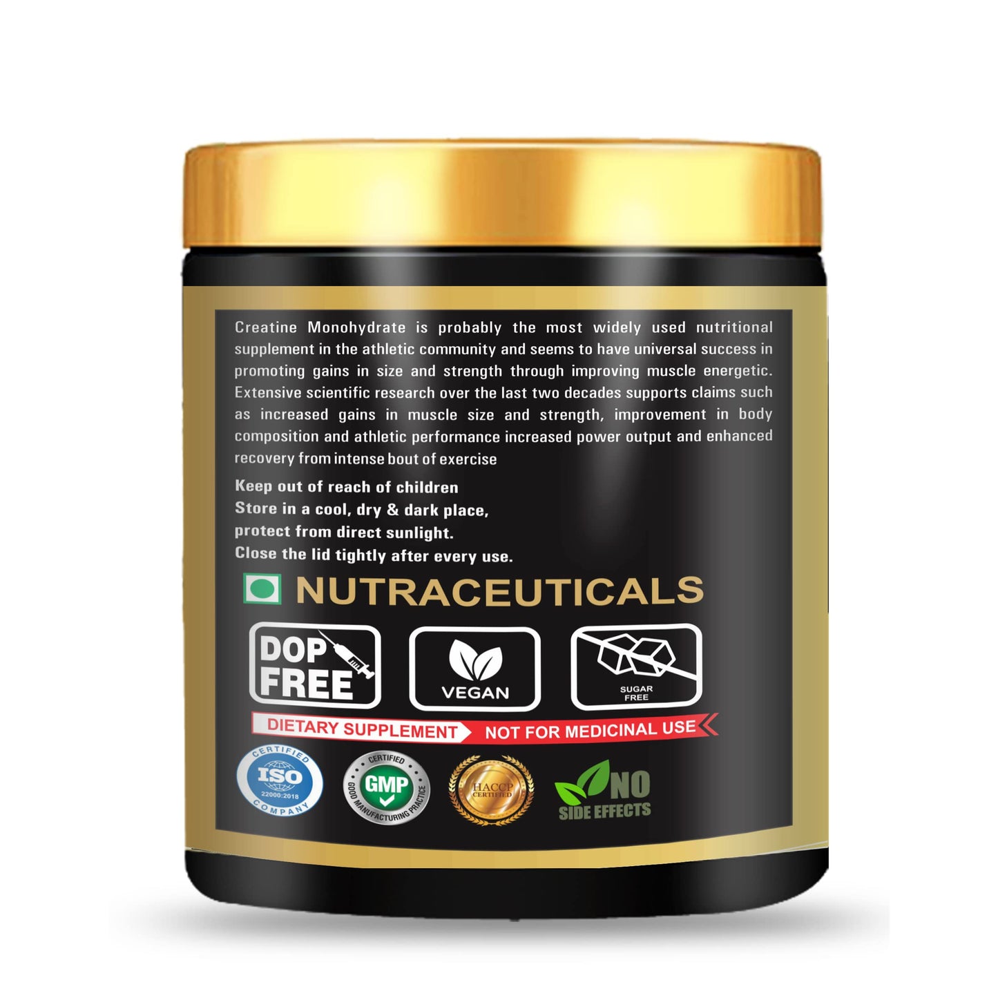 Muscle Elite Fitness Creatine Monohydrate Powder | Supplement For Lean Muscle Growth | Creatine Powder Gym Supplement for Men & Women [50 Servings, Watermelon]