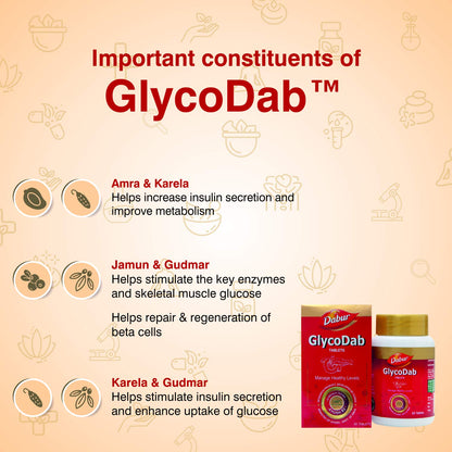 Dabur GlycoDab - 60 Tablets- image 5