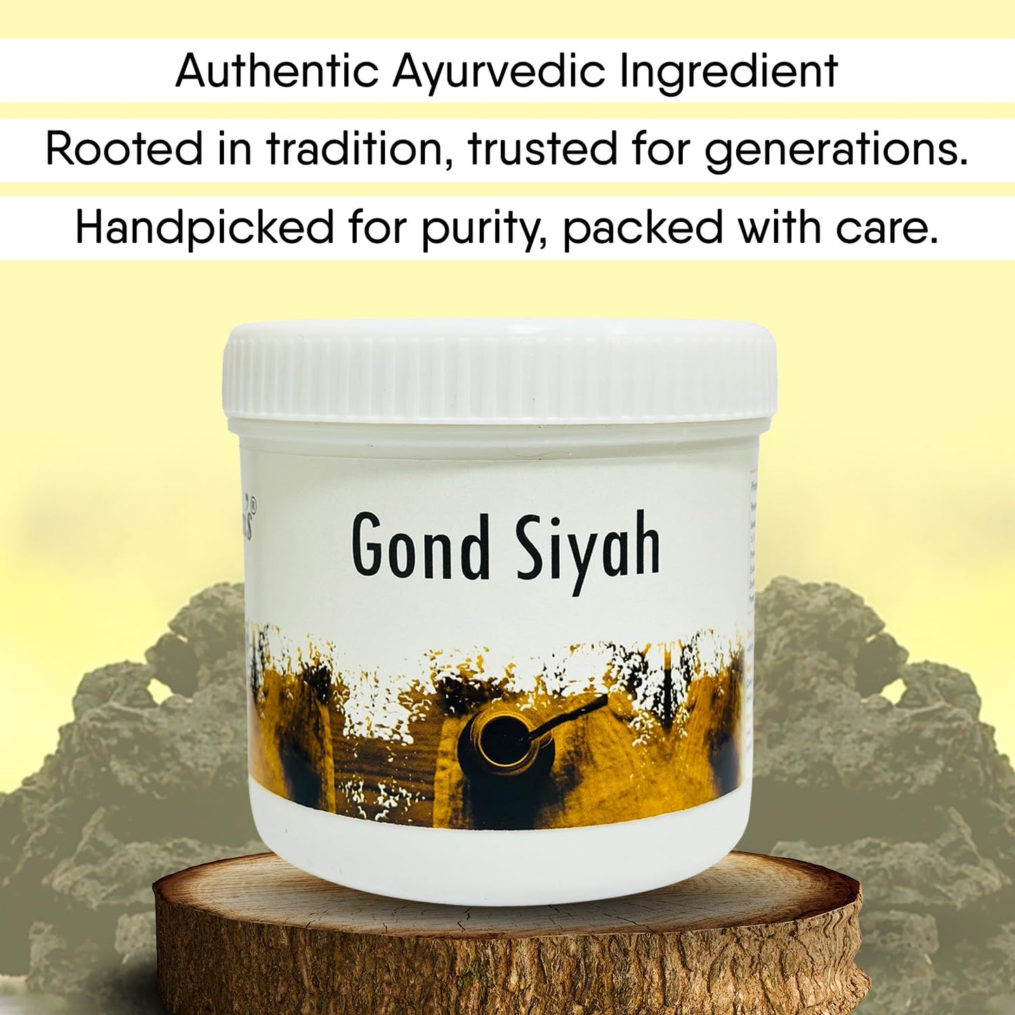 Hakim Suleman's Gond Siyah - 100 Gm, Raw- image 6