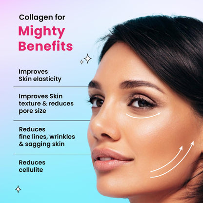 Chicnutrix Marine Collagen - 8g Japanese Collagen Powder | 25 Servings | Anti-ageing, Tight, Firm & Youthful Skin | Fast Absorption | Tasty Lemonade Flavour