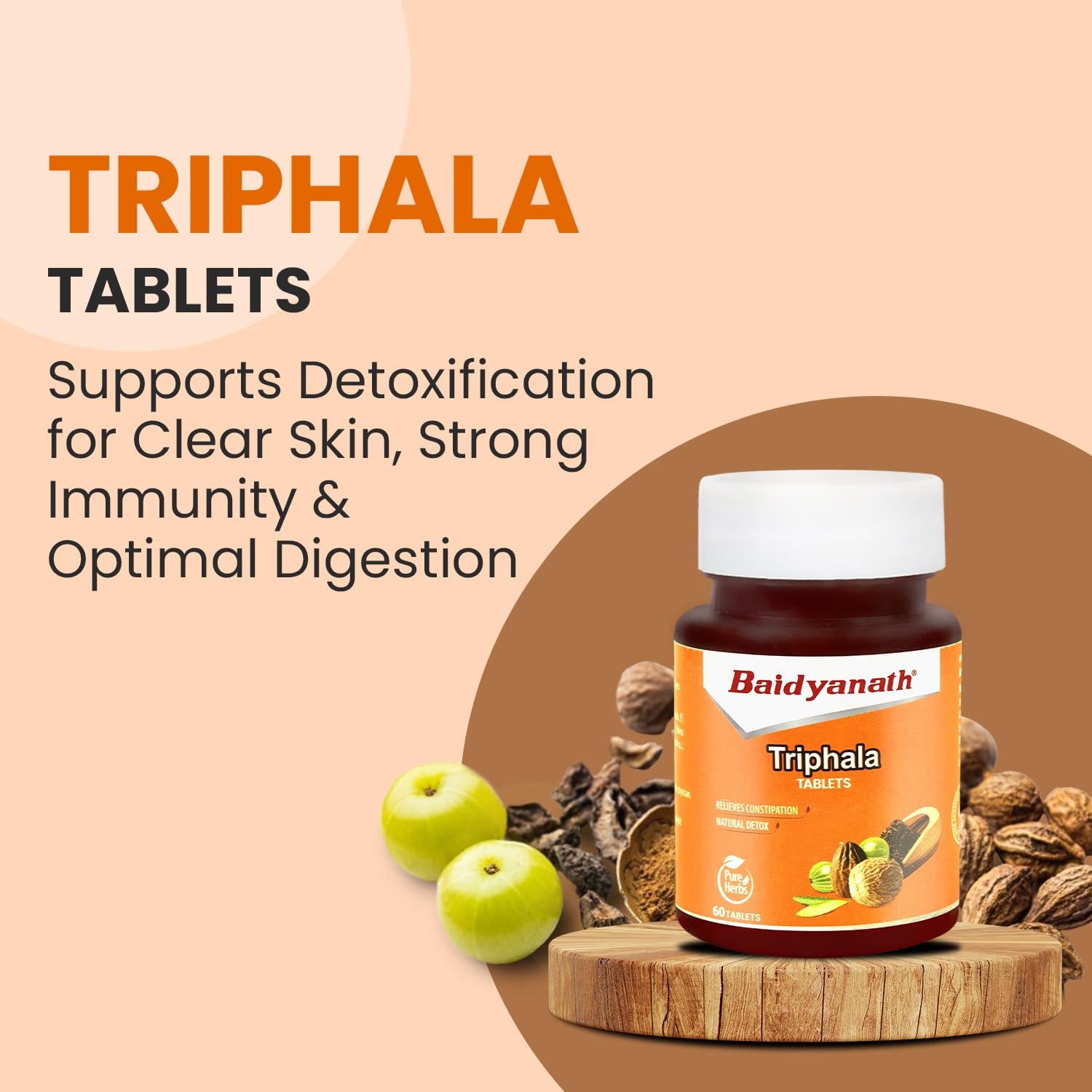 Baidyanath Triphala 60 Tablets- Supports Healthy Digestion | Improves B- image 7