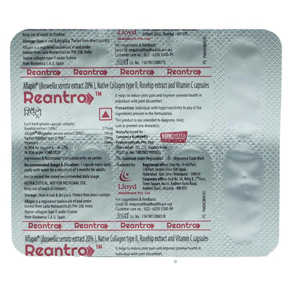 Reantro - Strip of 10 Capsules