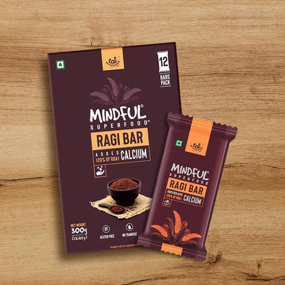 Eat Anytime Mindful Healthy Energy Ragi Bar | Gluten Free & High Fiber- image 9