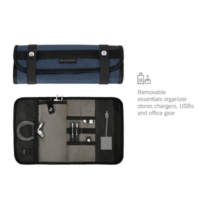 Victorinox Swiss Designed Backpack, Altmont Professional City Laptop Backpack, Navy Blue, 14 Inch Laptop and Tablet Compartment, Business Travel Office Bag For Men & Women, 14 Litres, (653283)