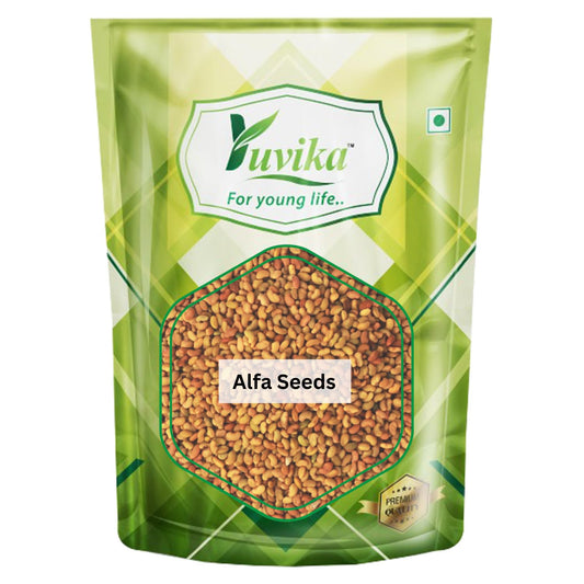 YUVIKA Alfa Seeds - Alfalfa Seeds (200 Grams)