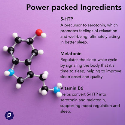 Patuh Healthcare Marine Collagen and Sleep Gummies Combo, Marine Collagen for Skin, Hair & Nails, 5-HTP & Melatonin Sleep Support Gummies Relaxation