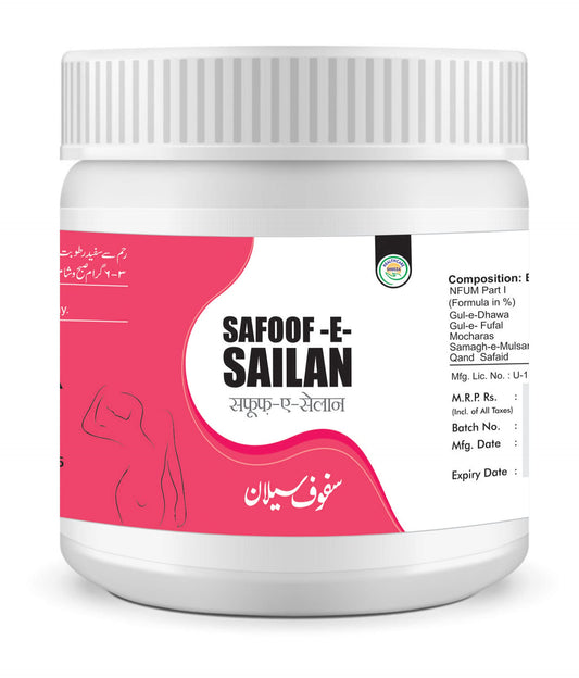 SHEEZA SAFOOF-E-SAILAN Herbal Supplement for Women Leucorrhea 100GM (Pack of 2)