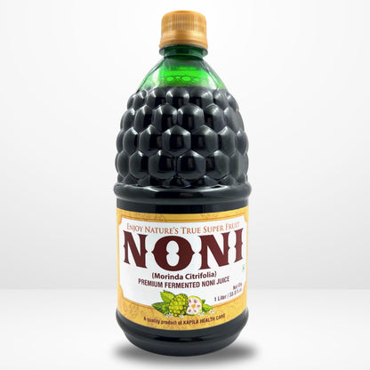 Kapila Noni Juice 1 Liter for Diabetes Care & Immunity Boost, Rich in Antioxidants Boosts Energy, Sugar Free Noni Kokum Juice