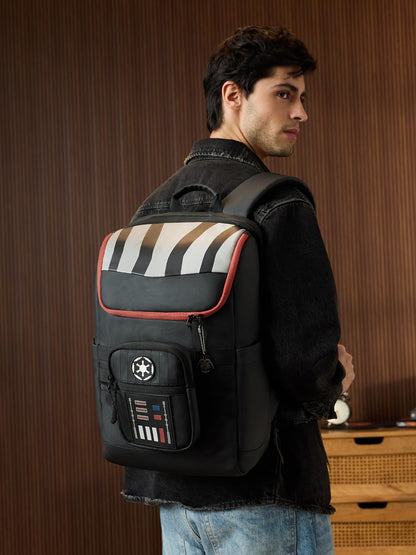 The Souled Store Darth Vader: Empire Gear Backpacks | Official Star Wars Merchandise | Premium Water-Resistant Laptop Bag with Sith Lord Graphic | Durable Urban Travel Rucksack for Men & Women