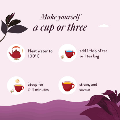 Saffron Cup Darjeeling Summer Flush by 20 Pyramid Tea Bags | 100% Natural, Fresh & Flavorful (40 Gm)