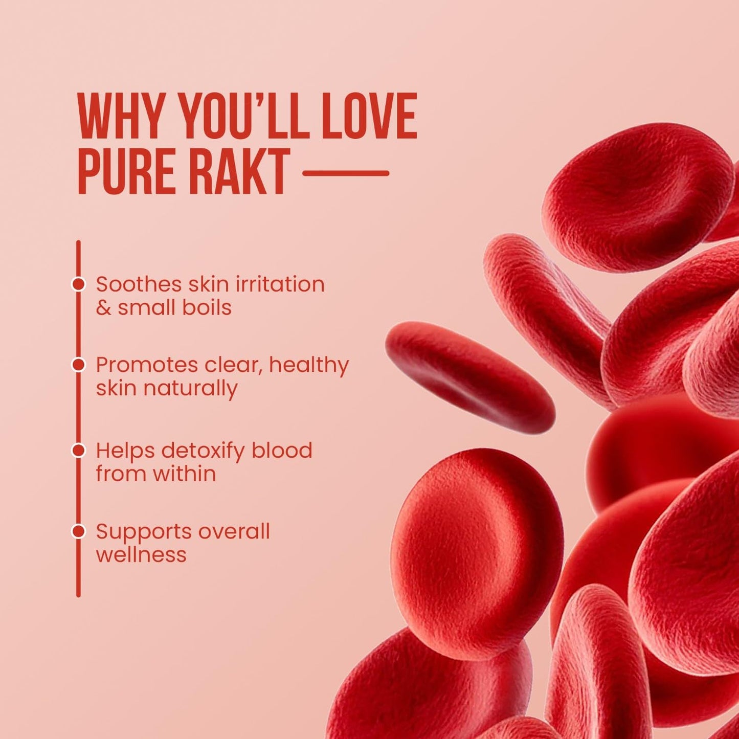 Leeford Pure Rakt Ayurvedic Blood Purifier Syrup for Healthy Skin & Liver Detox – Natural Herbal Syrup for Men & Women - Pack of 2