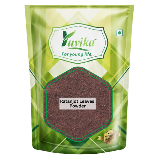 YUVIKA Ratanjot Leaves Powder - Alkanna Tinctoria - Alkanet Root (400 Grams)