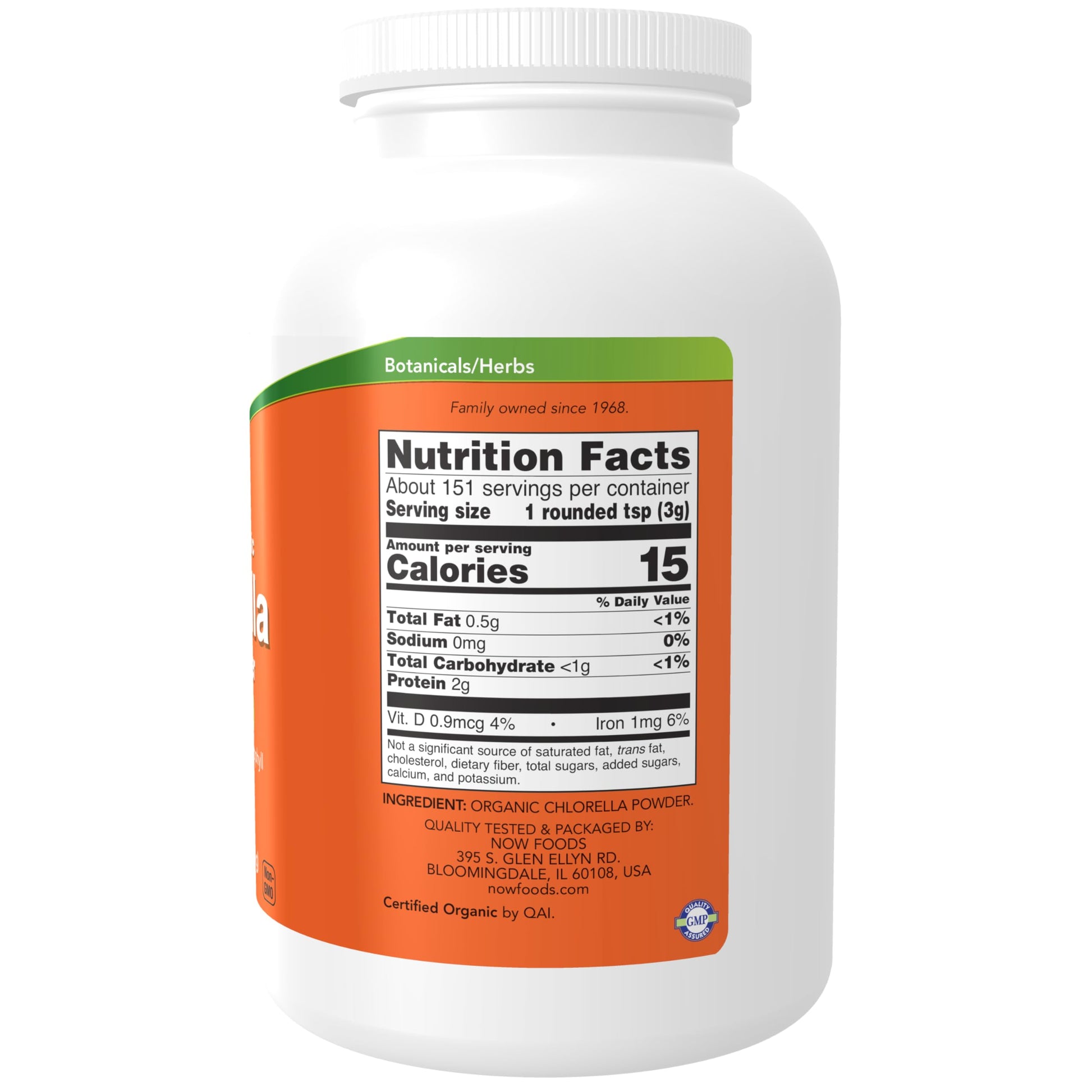NOW Foods Chlorella Pure Powder, 1 Pound- image 7