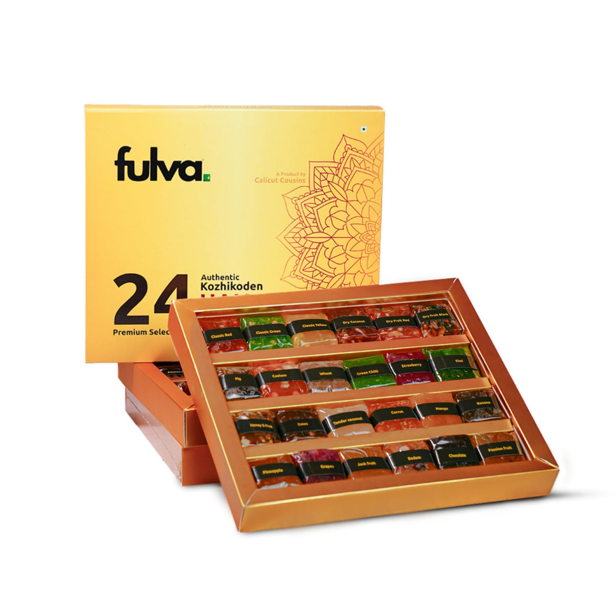 Fulva Authentic Kozhikoden Halwa, 24 Premium Selections