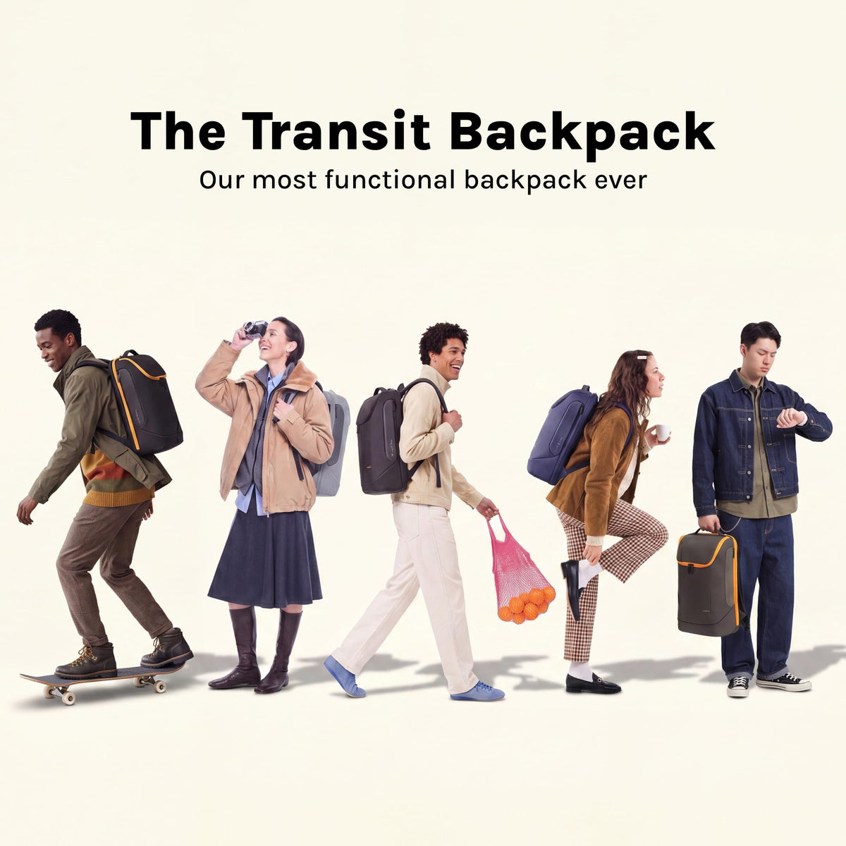 MOKOBARA The Transit Standard Backpack - 30 Litre Premium Nylon 15.6" Laptop Backpack Bag With Luggage Sleeve (Home Grown Sunray)